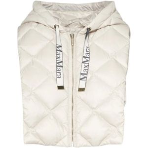 Max Mara, Dames, Jassen, Beige, Maat: ONE Size