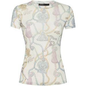 Philipp Plein, Dames, Tops, Veelkleurig, Maat: XS Jersey,