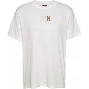 Tommy Hilfiger, Dames, Tops, Beige, Maat: XS Katoen,