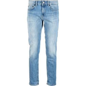 Dondup, Dames, Jeans, Blauw, Maat: W27 Katoen,