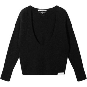 10Days, Dames, Truien, Zwart, Maat: M Wol,