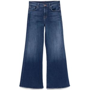 Mother, Dames, Jeans, Blauw, Maat: W30 Katoen,