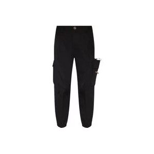 Versace Sweatpants met logo , Black , Heren , Maat: L
