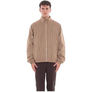 Lacoste, Heren, Jassen, Beige, Maat: XL Polyamide,