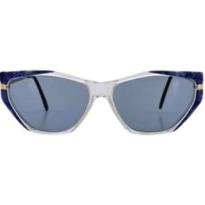 Yves Saint Laurent Vintage, Dames, Pre-owned, Blauw, Maat: ONE Size