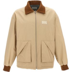 Kenzo, Heren, Jassen, Veelkleurig, Maat: XL Katoen,