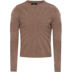 Rick Owens, unisex, Truien, Bruin, Maat: XS Wol,