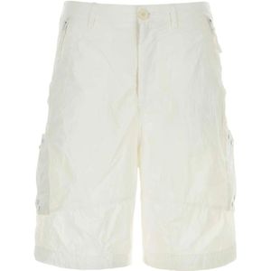Ten C, Heren, Korte broeken, Wit, Maat: XL Nylon,