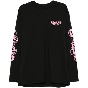 Kenzo, Heren, Tops, Zwart, Maat: L Katoen,