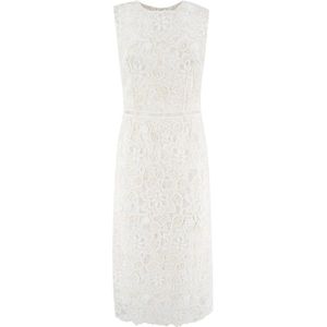 Ermanno Scervino, Dames, Jurken, Wit, Maat: XS Katoen,