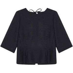 Birgitte Herskind, Dames, Blouses & Shirts, Blauw, Maat: S