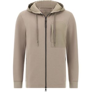 Boggi Milano - B Tech Katoenmix Scuba Hoodie - Beige - Heren