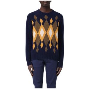 Ballantyne, Heren, Truien, Veelkleurig, Maat: 2XL Kasjmier,