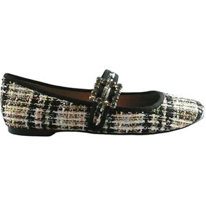 Bibi Lou, Dames, Schoenen, Zwart, Maat: 41 EU Tweed,