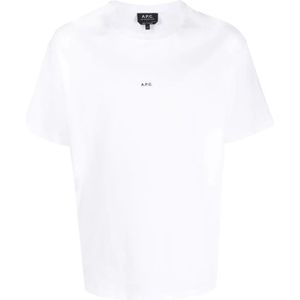 A.p.c., Heren, Tops, Wit, Maat: XS