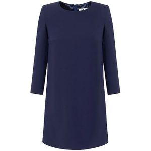 Elisabetta Franchi, Dames, Jurken, Blauw, Maat: S Nylon,
