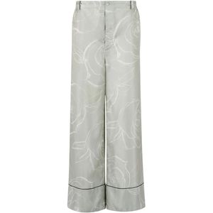 Marni, Dames, Broeken, Groen, Maat: L Zijde,