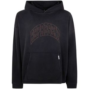 Represent, Heren, Sweatshirts & Hoodies, Zwart, Maat: S Katoen,