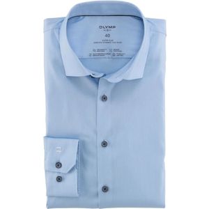 Olymp, Heren, Overhemden, Blauw, Maat: 2XL
