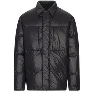 Jil Sander, Heren, Jassen, Zwart, Maat: M Polyamide,