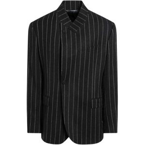 Dolce & Gabbana, Heren, Jassen, Blauw, Maat: S