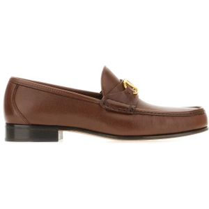 Valentino Garavani, Heren, Schoenen, Bruin, Maat: 45 EU Leer,