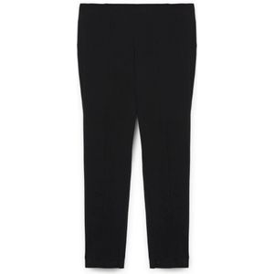 Fiorella Rubino, Dames, Broeken, Zwart, Maat: XS Viscose,