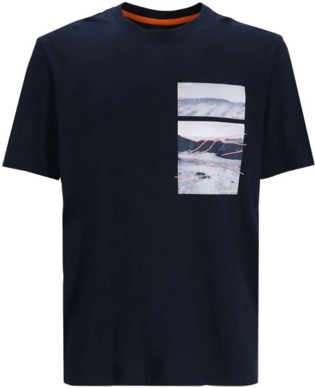 Boss - Dune 01 - T-shirt - Wit - 100% Katoen