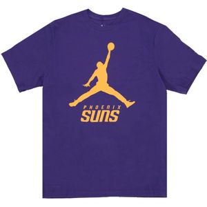 Jordan, Heren, Tops, Blauw, Maat: S Katoen,