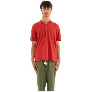 MC2 Saint Barth, Heren, Tops, Rood, Maat: XL