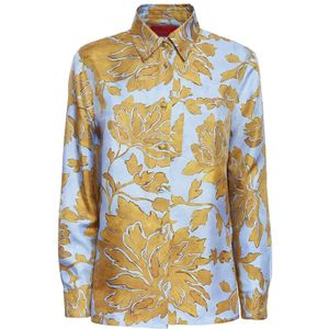 La DoubleJ, Dames, Blouses & Shirts, Veelkleurig, Maat: L Zijde,