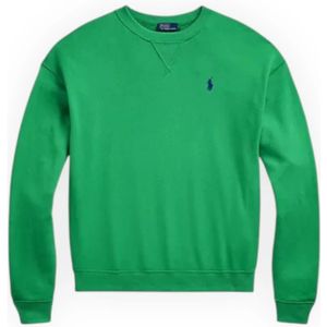 Ralph Lauren - Katoenen Sweatshirt - Groen - Katoen - Lange Mouwen