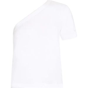 Calvin Klein, Dames, Tops, Wit, Maat: XS Katoen,