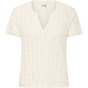 Ichi, Dames, Truien, Beige, Maat: L Katoen,