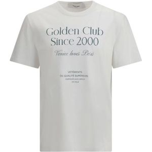 Golden Goose, Heren, Tops, Wit, Maat: M Katoen,