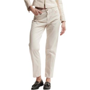 Kocca, Dames, Broeken, Beige, Maat: W32