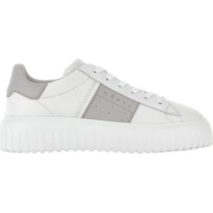 Hogan Witte platte schoenen voor vrouwen , White , Heren , Maat: 42 1/2 EU