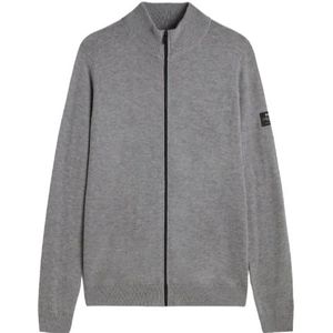 Ecoalf, Heren, Sweatshirts & Hoodies, Grijs, Maat: L Wol,