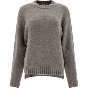 Ines de la Fressange Paris, Dames, Truien, Grijs, Maat: XS Wol,