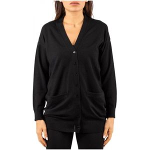 Alpha Industries, Dames, Truien, Zwart, Maat: XS