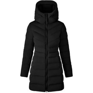 Canada Goose, Dames, Mantels, Zwart, Maat: S Suède,