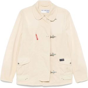 Fay, Heren, Jassen, Beige, Maat: S