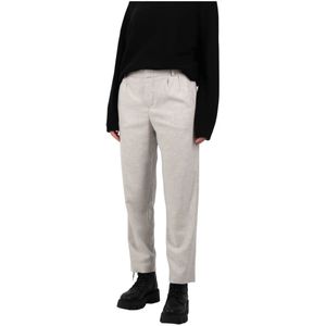 Drykorn, Dames, Broeken, Grijs, Maat: W27 L34 Katoen,