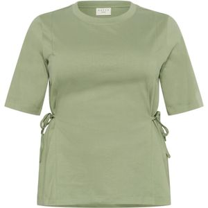 Kaffe Curve, Dames, Tops, Groen, Maat: S Katoen,