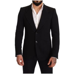 Dolce & Gabbana - Blazer - Zwart - Katoen