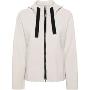 Herno, Dames, Sweatshirts & Hoodies, Beige, Maat: XS
