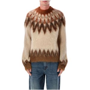 Isabel Marant, Heren, Truien, Veelkleurig, Maat: XL Mohair,