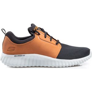 Skechers - Depth Charge 2.0 Voluntold Sneakers - Bruin - Leer
