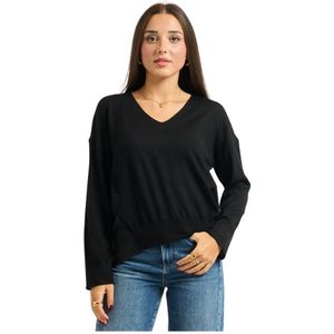 Alessia Santi, Dames, Truien, Zwart, Maat: S