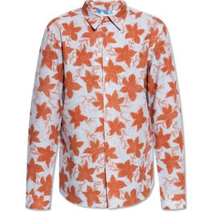 PS By Paul Smith, Heren, Overhemden, Oranje, Maat: L Katoen,